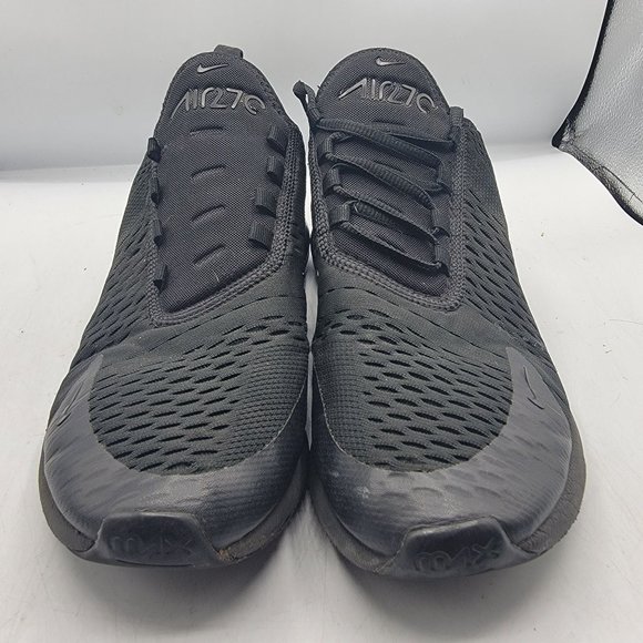 Nike Air Max 270 Mens 10 Triple Black Shoes Athletic Outdoors Casual AH8050-005 main image 12